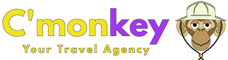 C'monkey travel agency logo